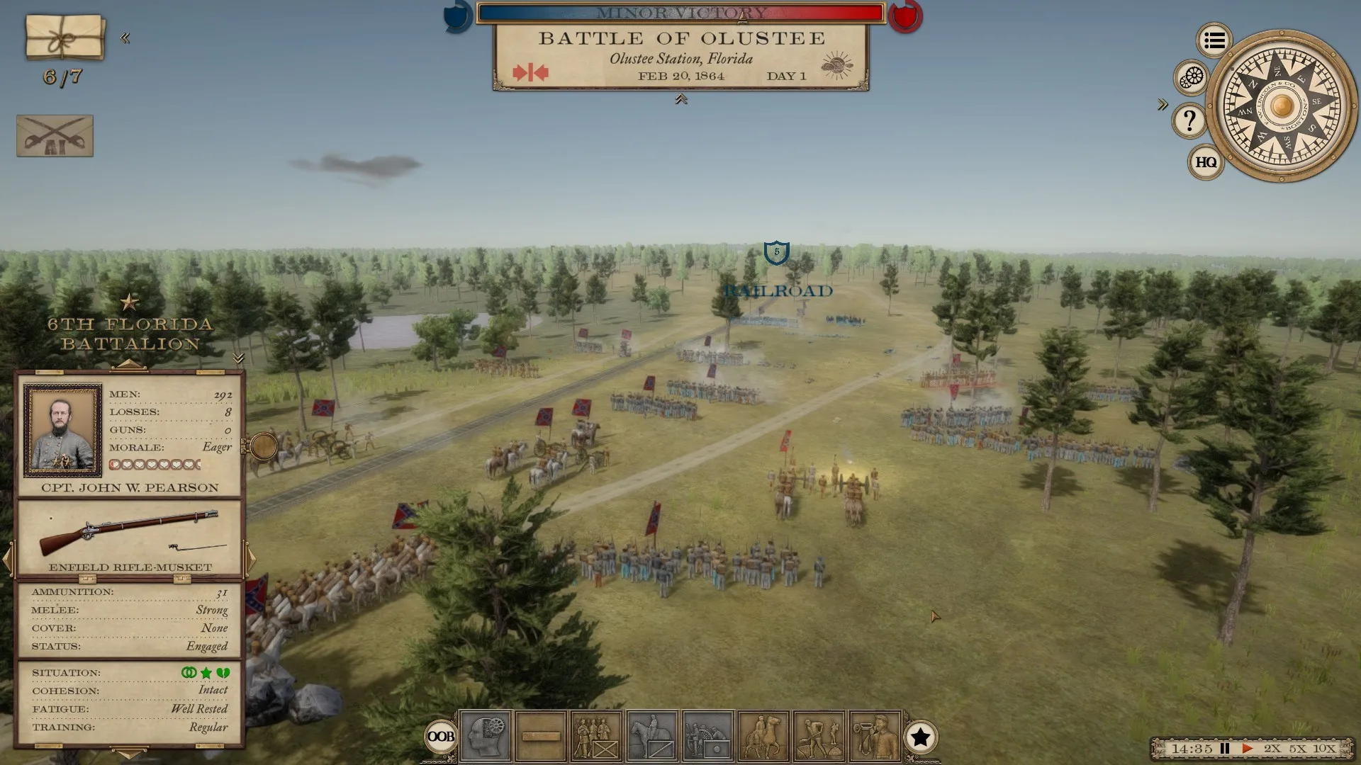 Grand Tactician: The Civil War (1861-1865): скриншот 1