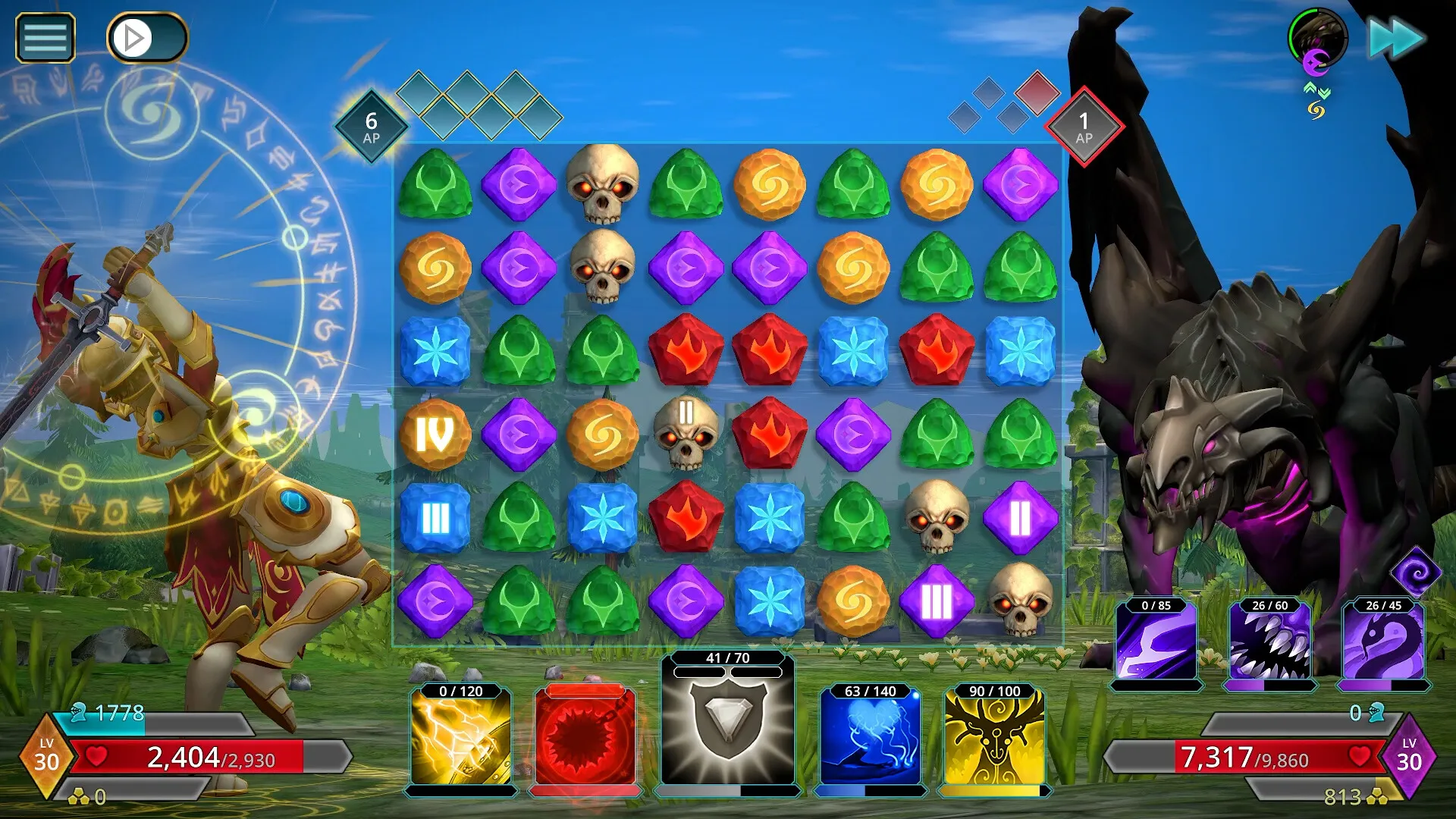 Puzzle Quest 3: скриншот 1