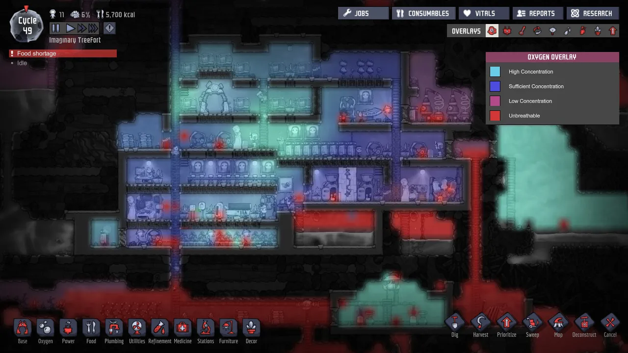 Oxygen Not Included: скриншот 5