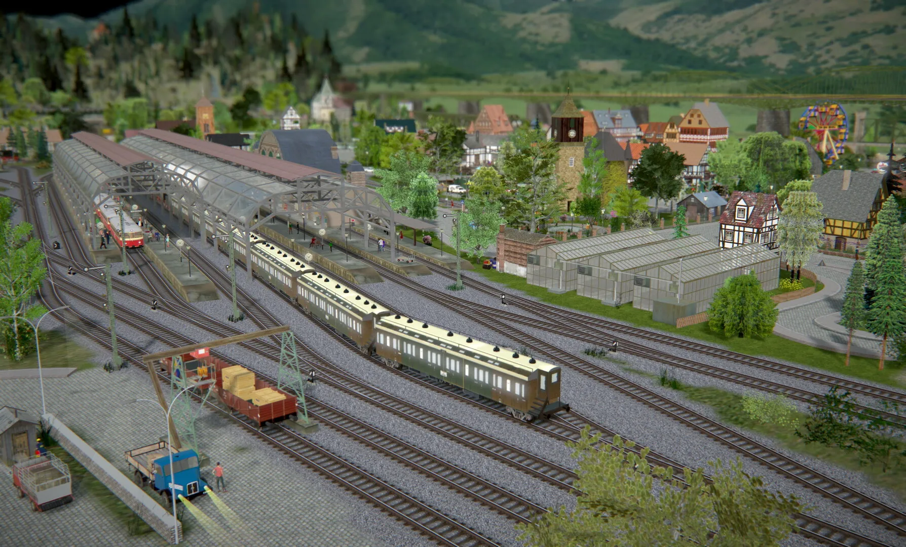 3D-Modellbahn Studio V9: скриншот 3
