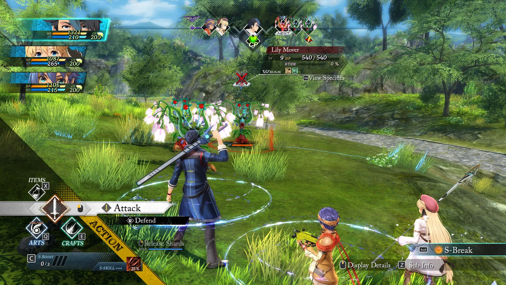 The Legend of Heroes: Trails through Daybreak: скриншот 1