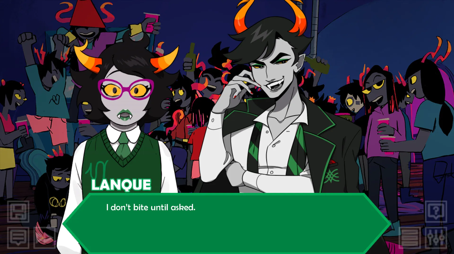 Hiveswap Friendsim: скриншот 2