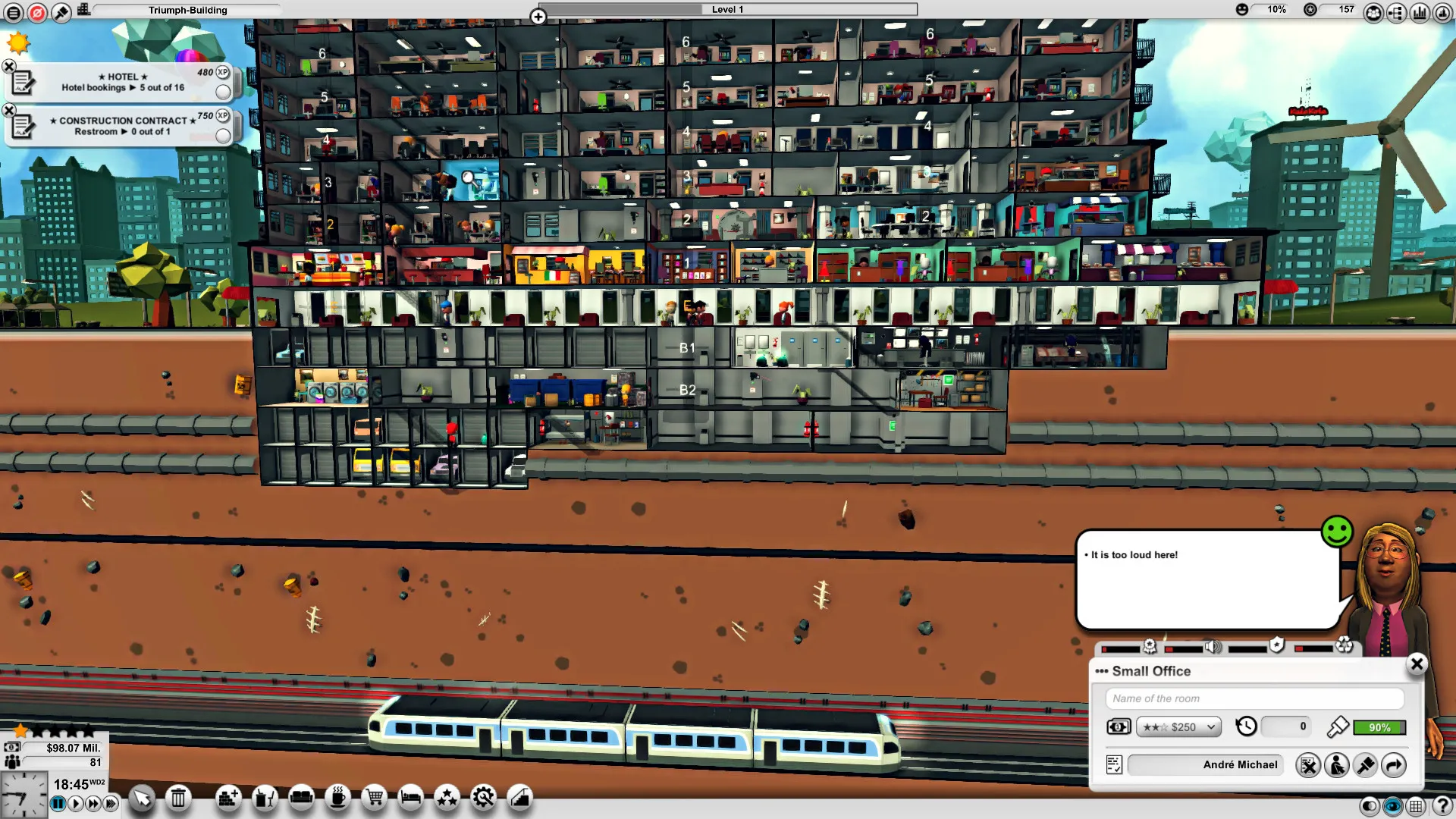 Mad Tower Tycoon: скриншот 1