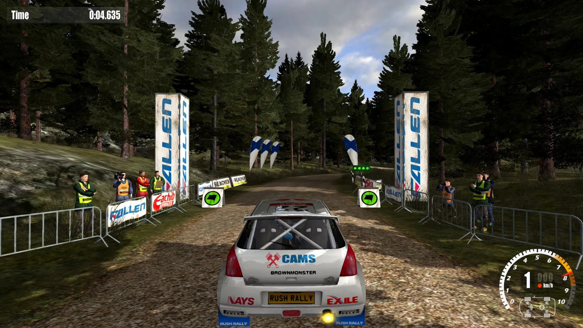 Rush Rally 3: скриншот 1