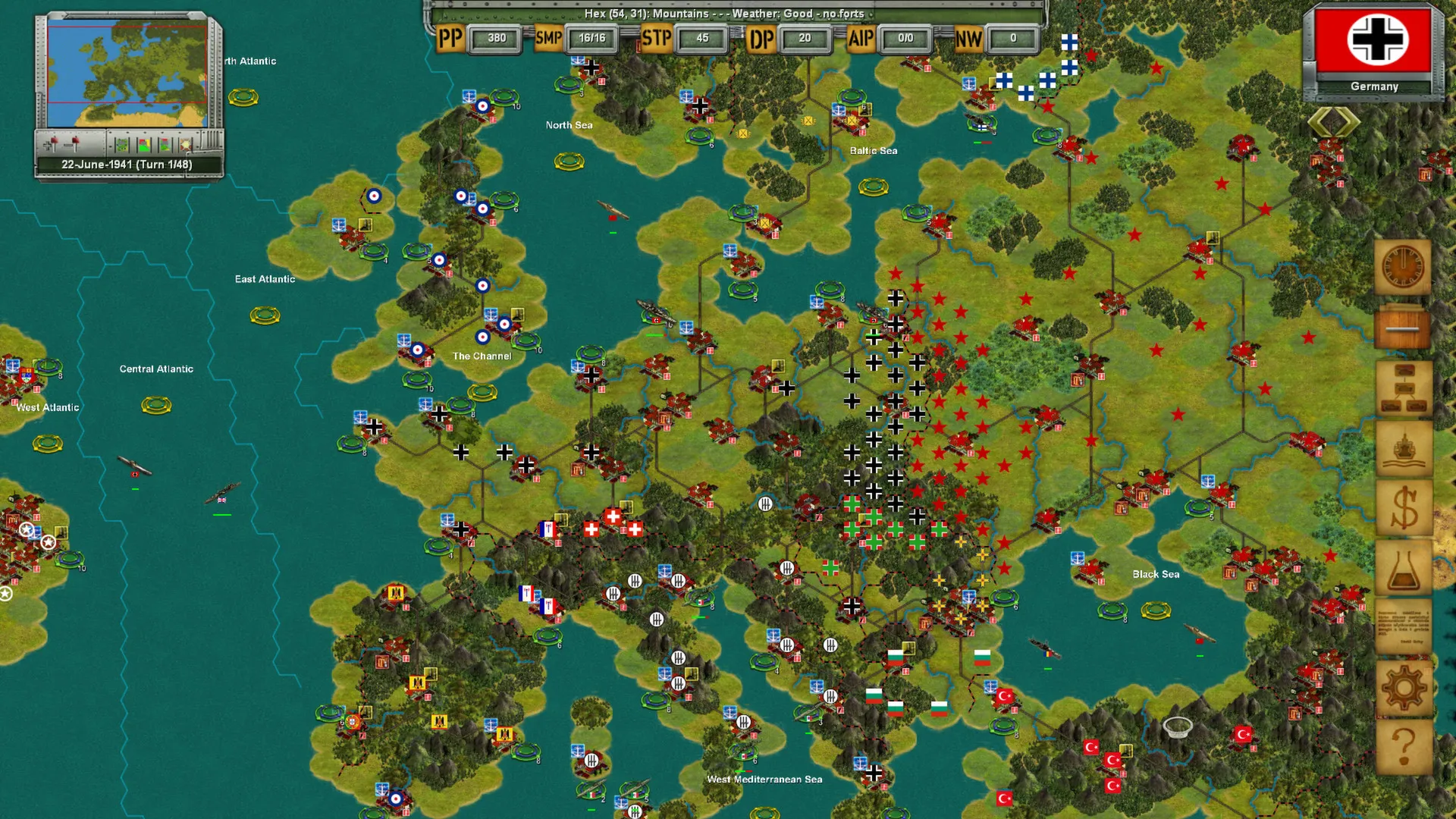 Strategic War in Europe: скриншот 4