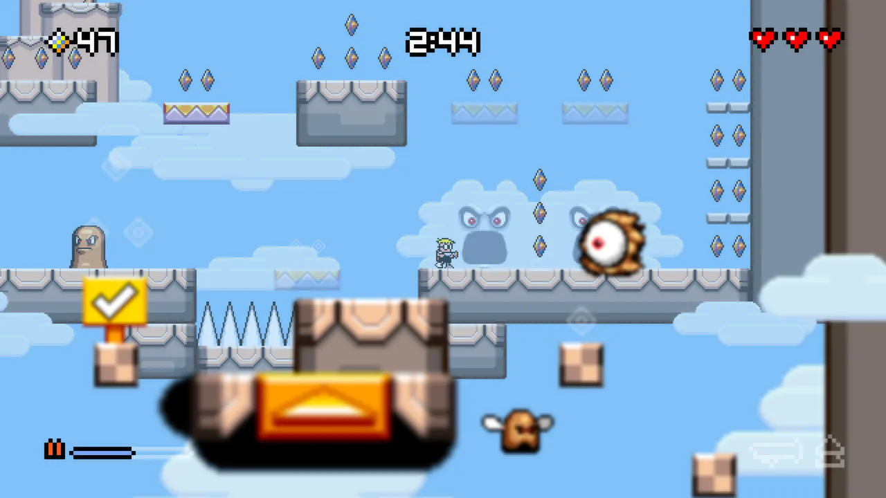 Mutant Mudds Deluxe: скриншот 3