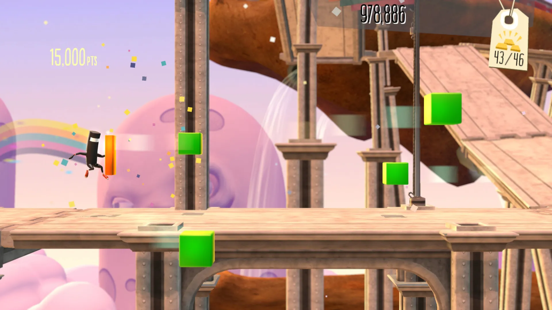 BIT.TRIP Presents... Runner2: Future Legend of Rhythm Alien: скриншот 6