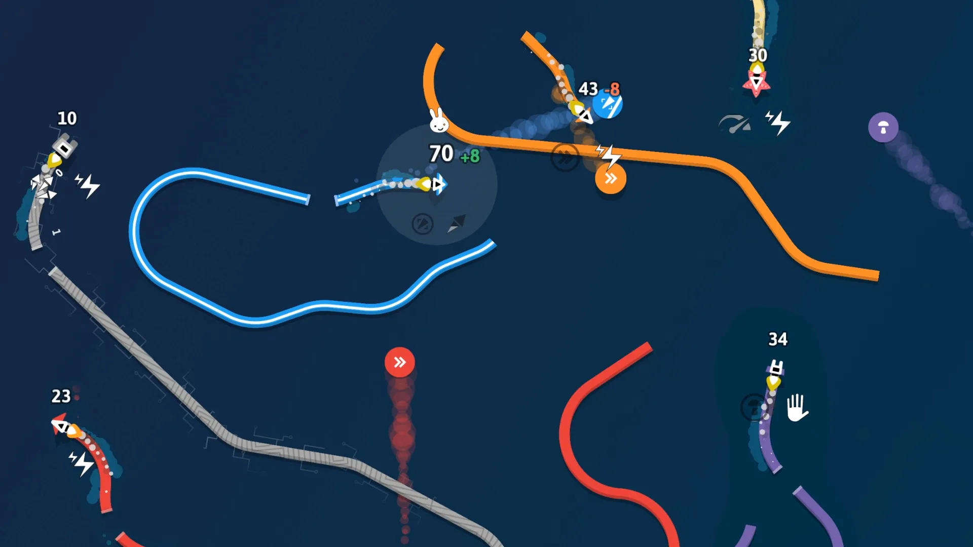 Curve Fever Pro: скриншот 2