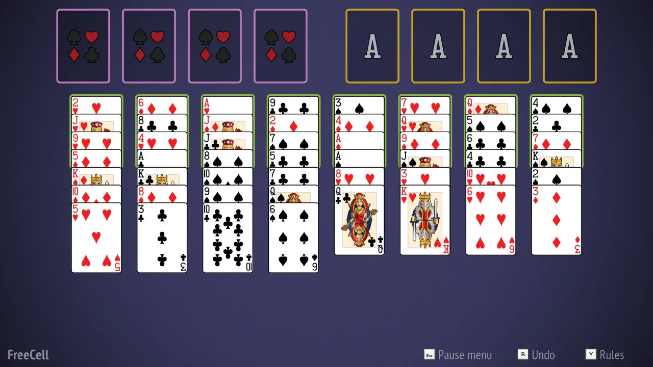 FreeCell Solitaire Collection: скриншот 2