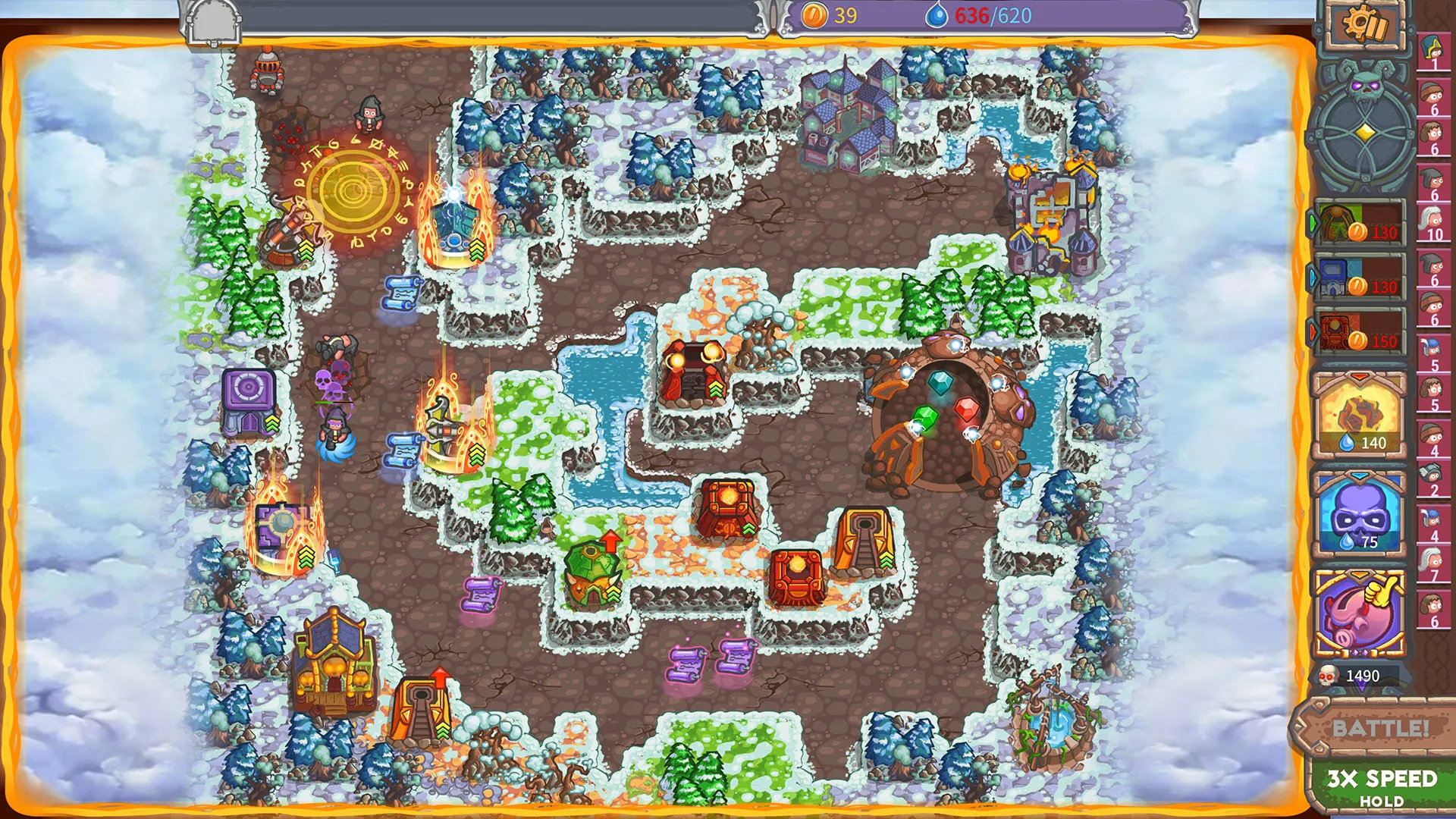 Cursed Treasure 2 Ultimate Edition - Tower Defense: скриншот 6