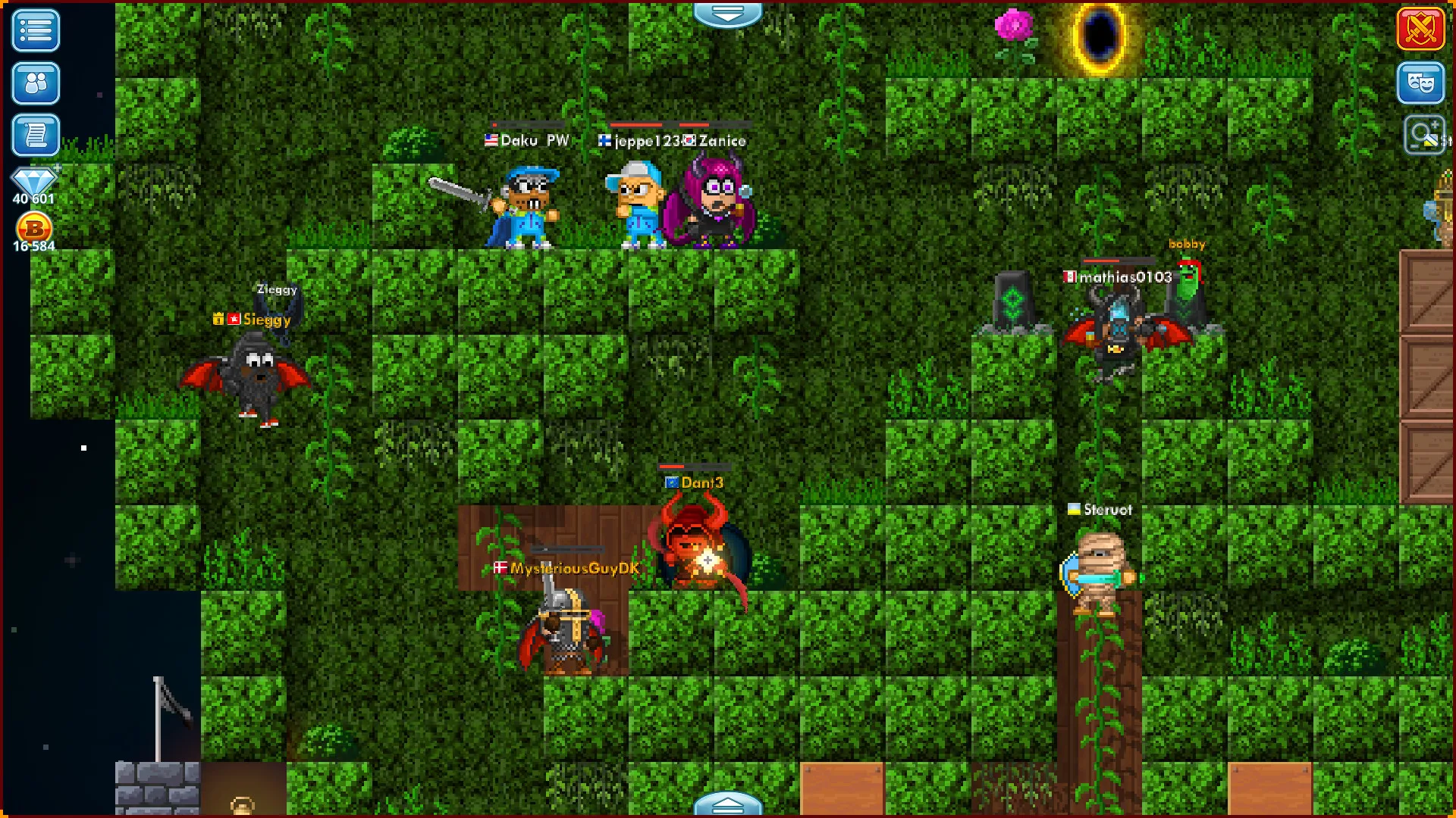 Pixel Worlds: MMO Sandbox: скриншот 2