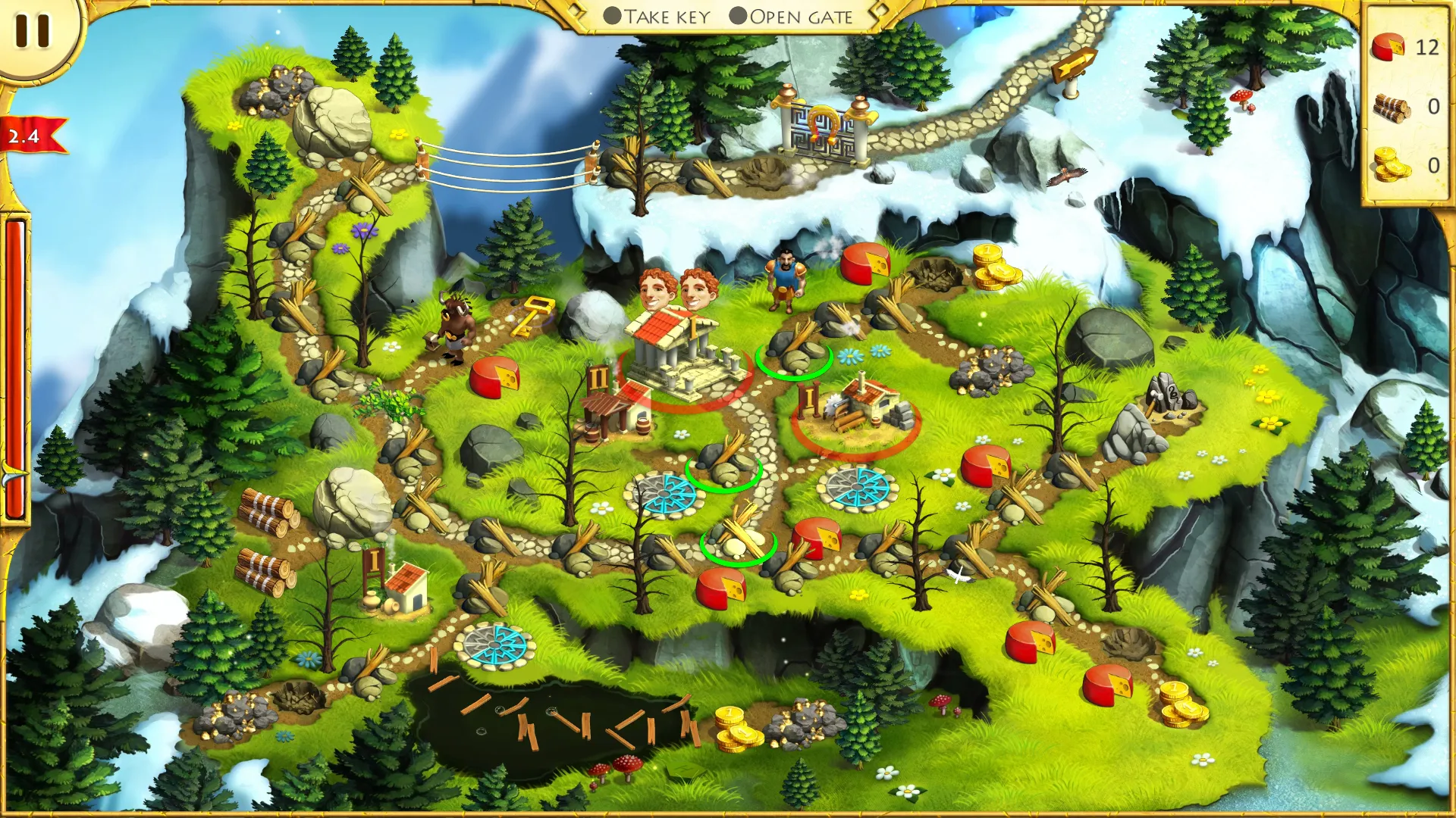 12 Labours of Hercules II: The Cretan Bull: скриншот 6