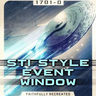 STI Style Event Window [outdated]