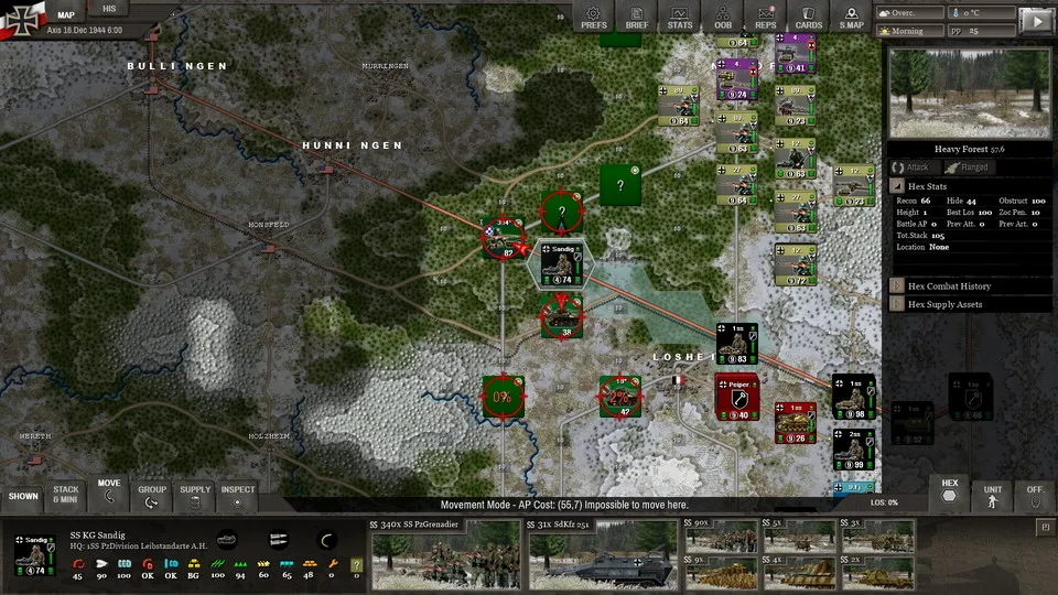 Decisive Campaigns: Ardennes Offensive: скриншот 5
