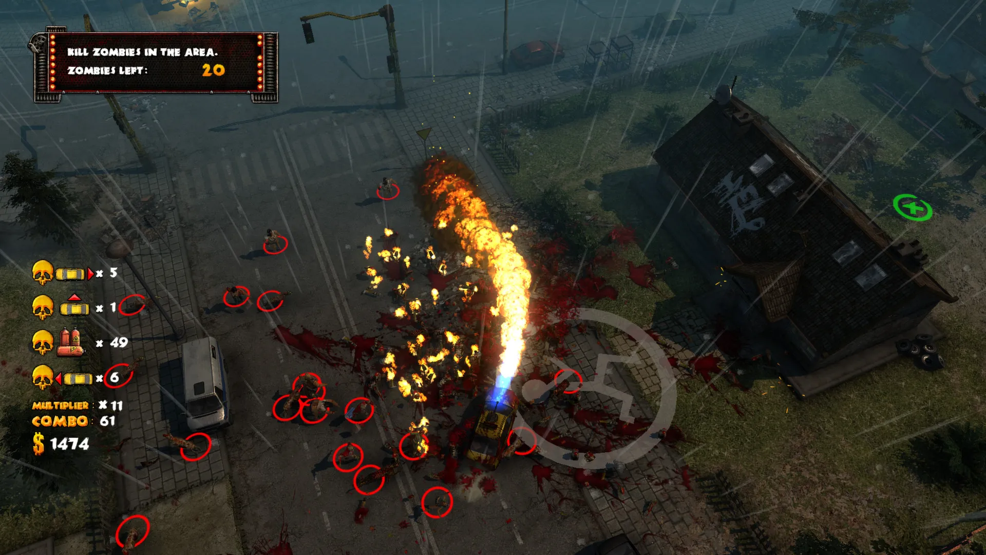 Zombie Driver HD: скриншот 2