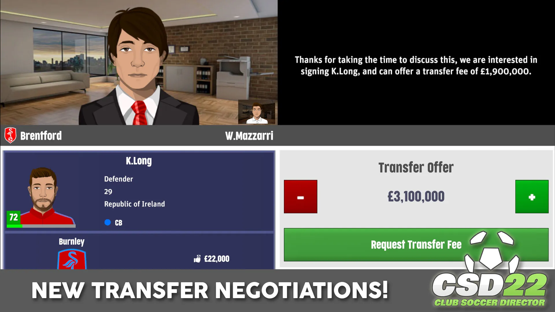 Club Soccer Director 2022: скриншот 6