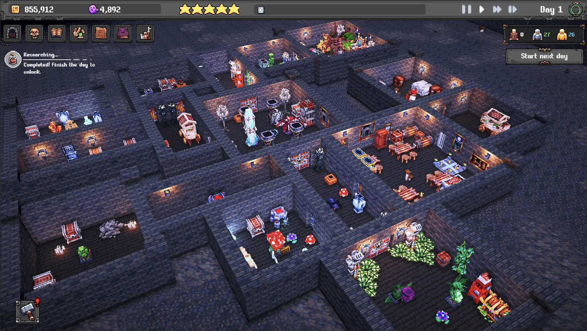 Dungeon Tycoon: скриншот 1