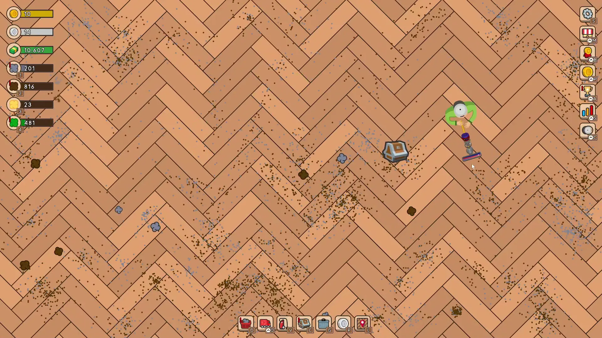 Vacuum Warrior - Idle Game: скриншот 2