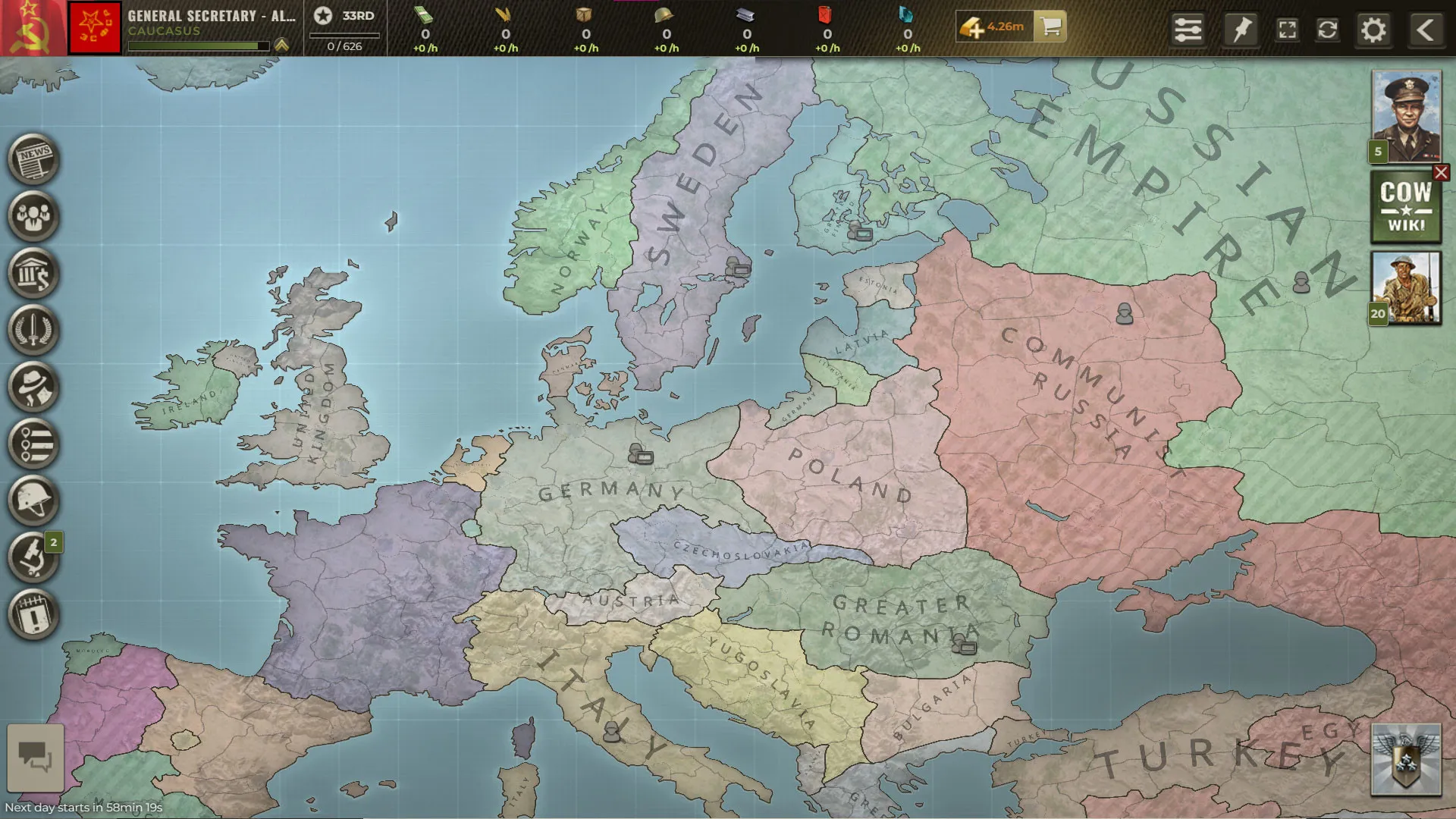 Supremacy: Call of War 1942: скриншот 3
