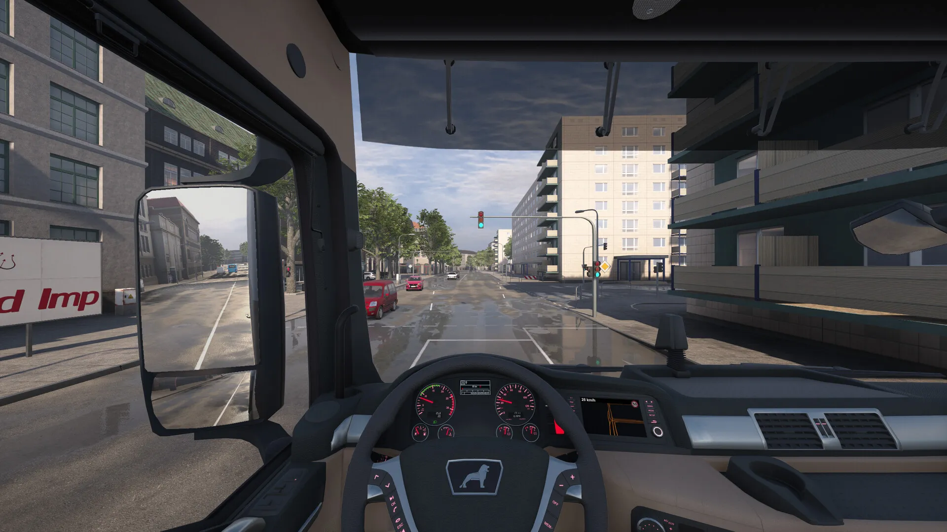 On The Road - The Truck Simulator: скриншот 3