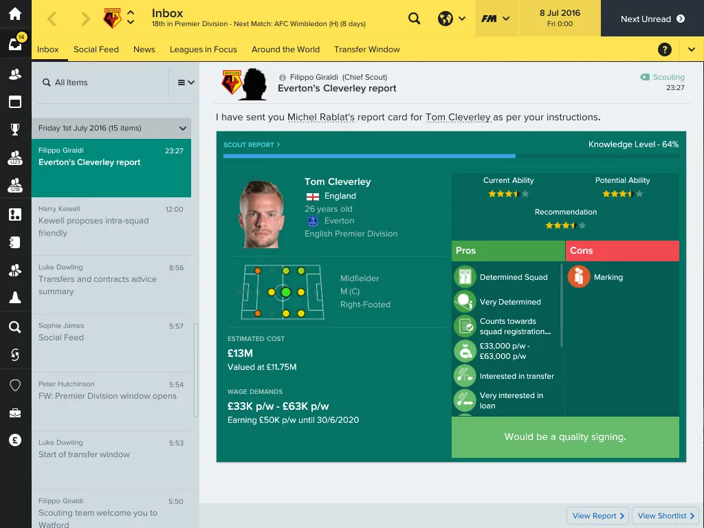 Football Manager 2017: скриншот 5