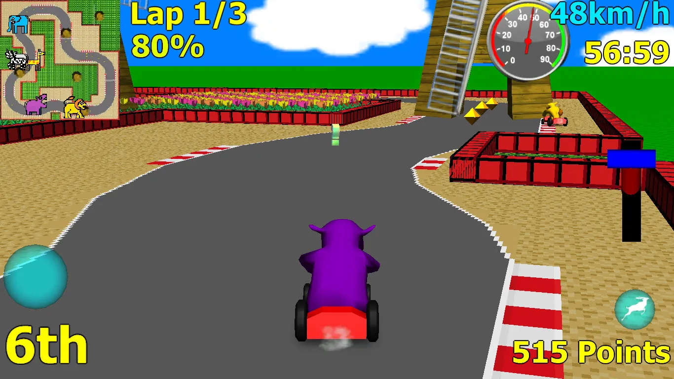 Wild Animal Racing: скриншот 8