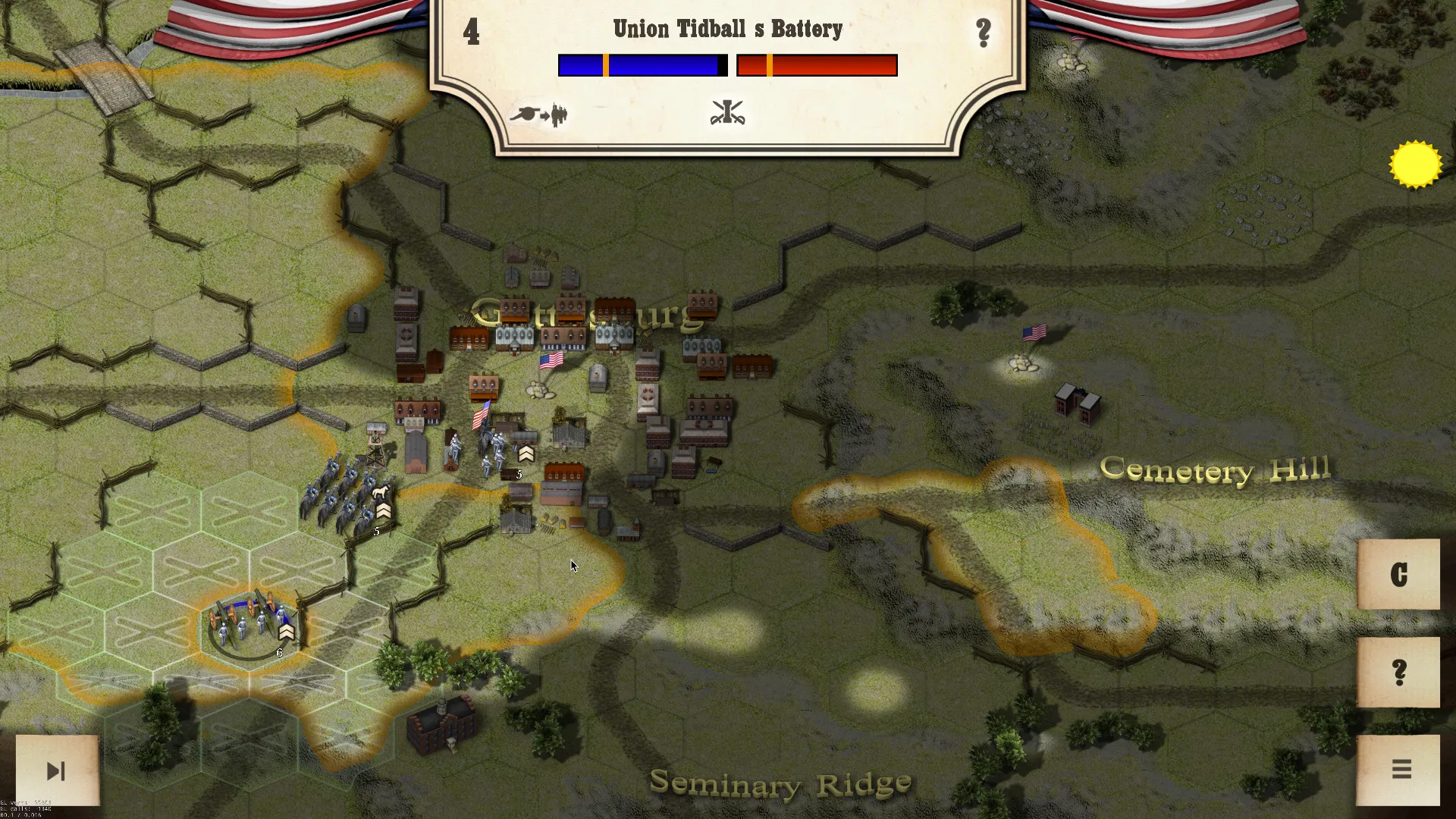 Civil War: Gettysburg: скриншот 5