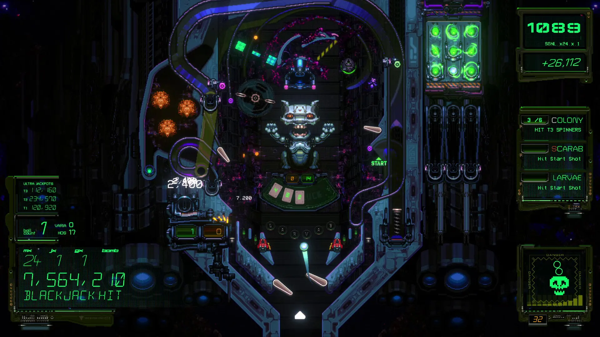 XENOTILT: HOSTILE PINBALL ACTION: скриншот 2