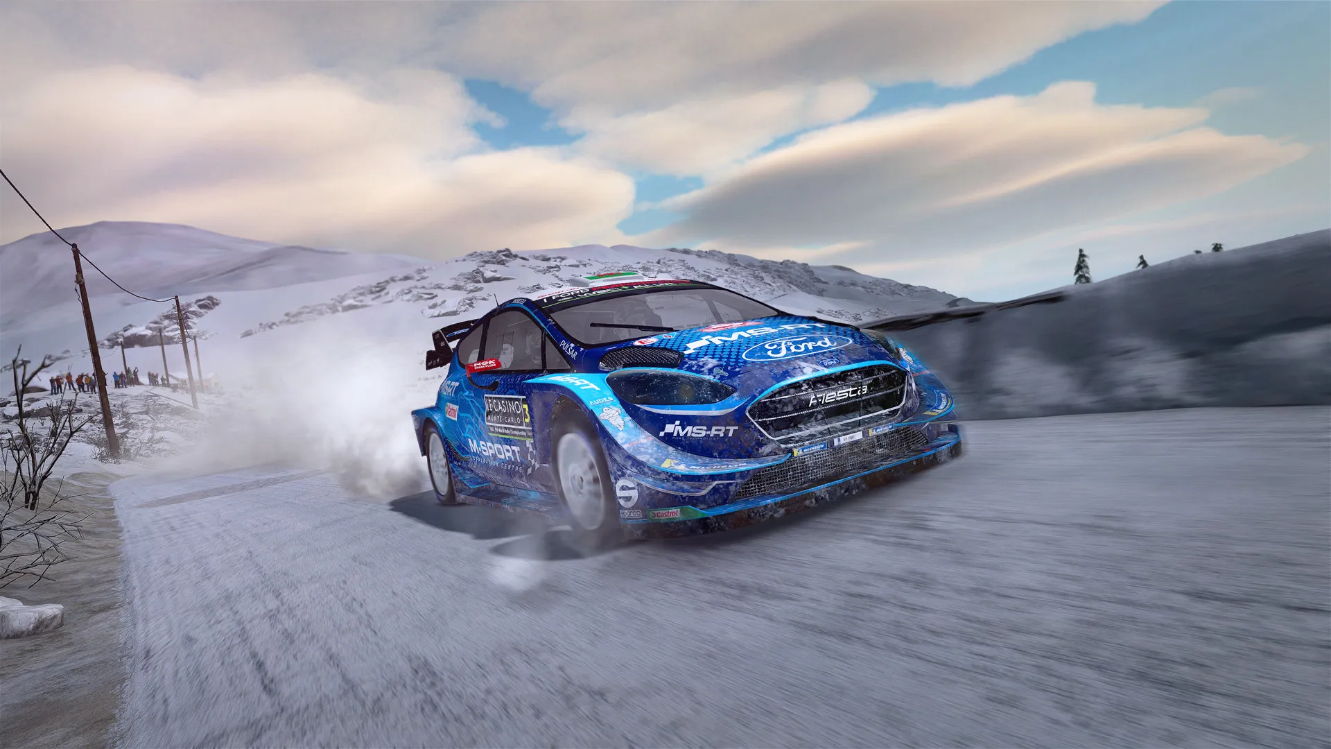WRC 8 FIA World Rally Championship: скриншот 1