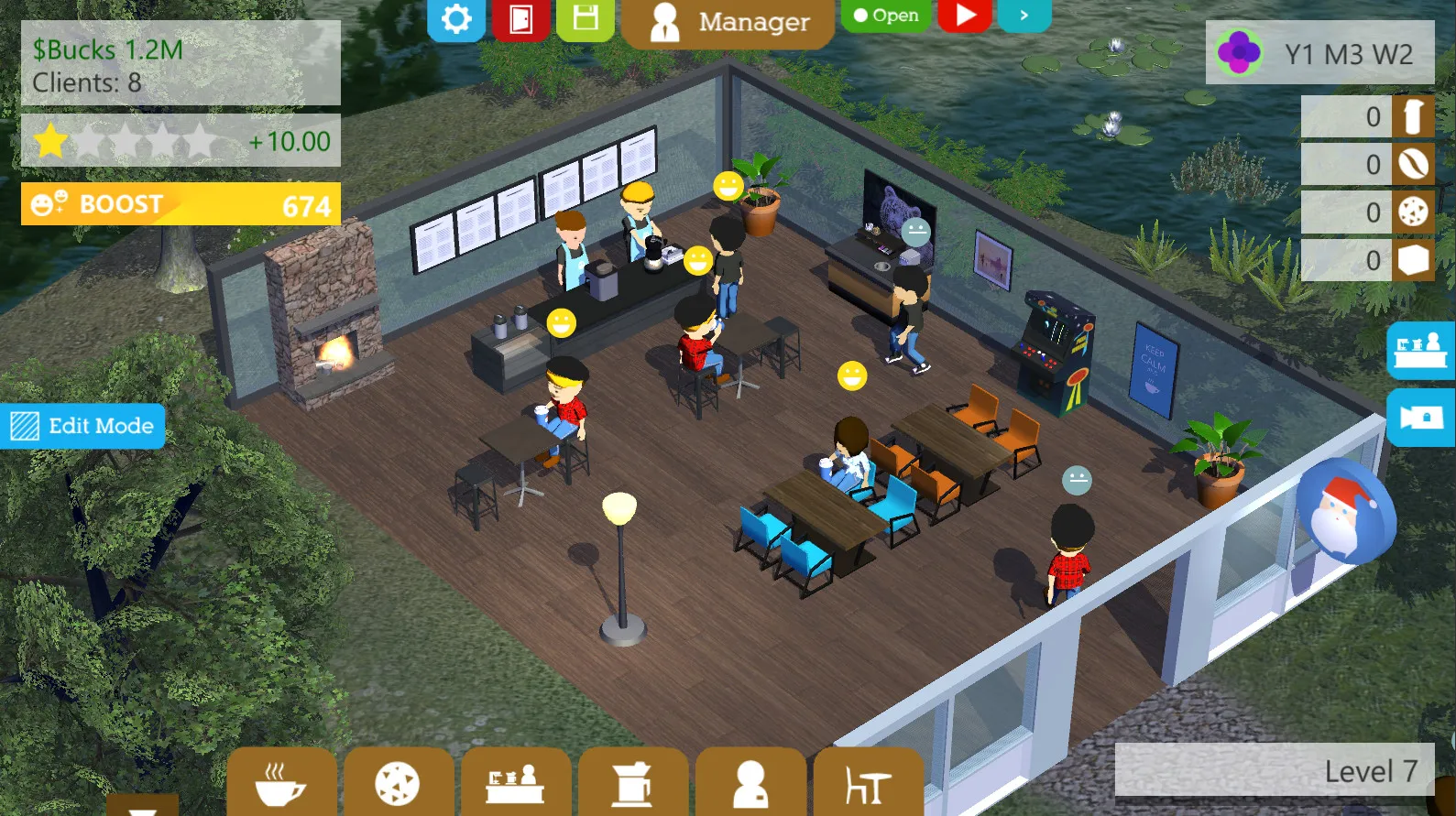 Coffee Shop Tycoon: скриншот 3