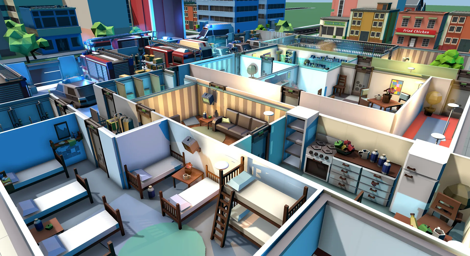 Rescue HQ - The Tycoon: скриншот 7