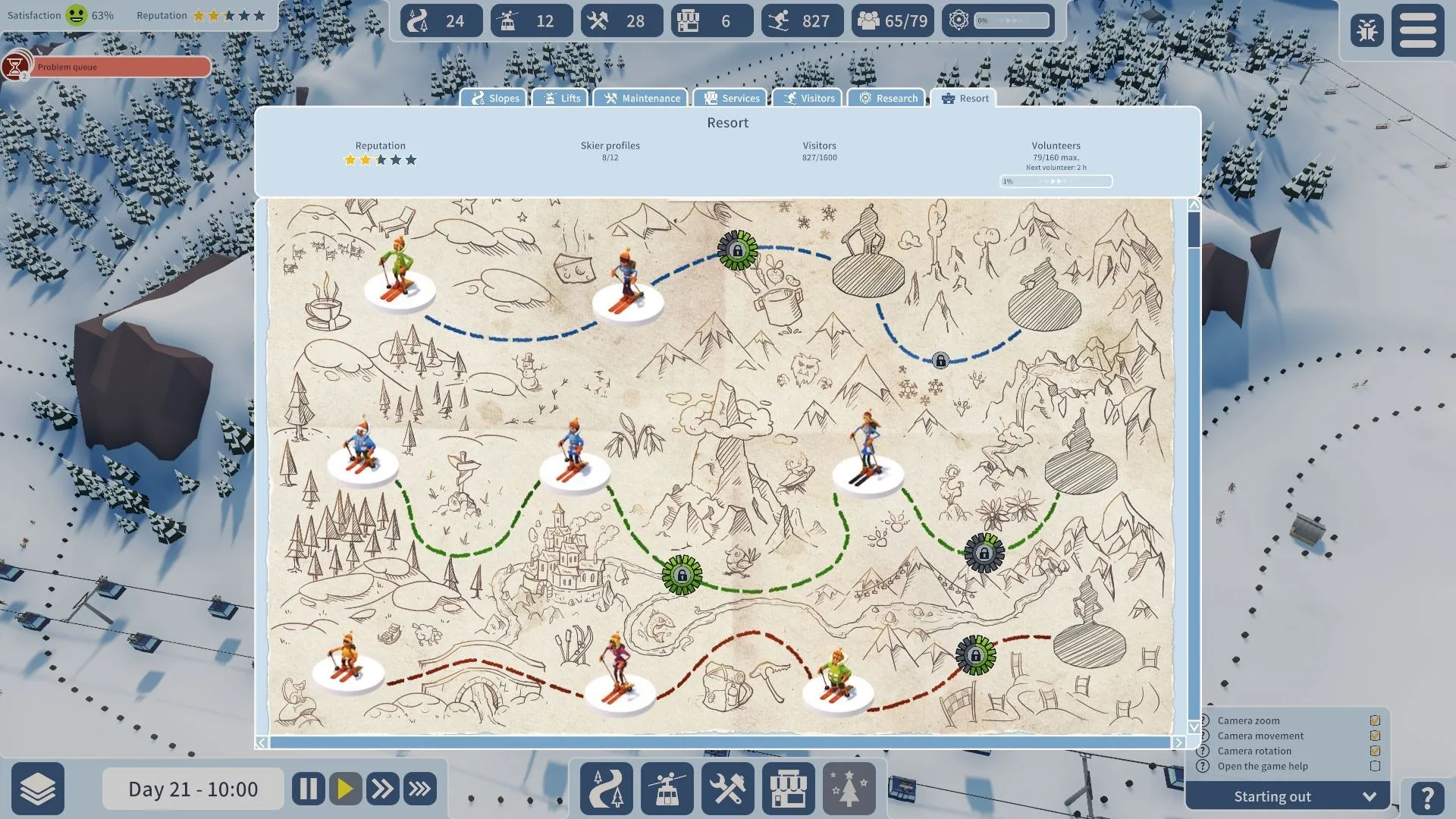 Snowtopia: Ski Resort Builder: скриншот 5
