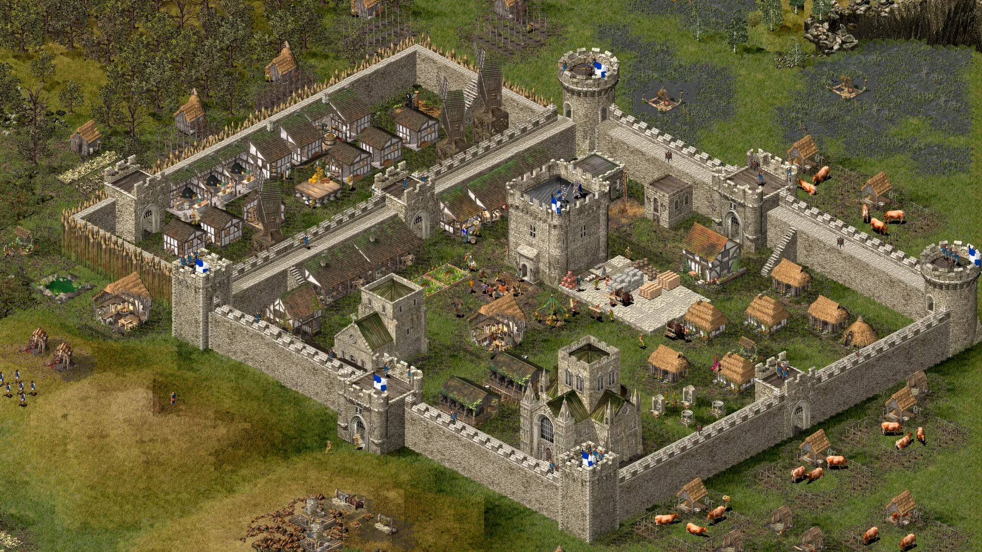 Stronghold HD (2012): скриншот 1