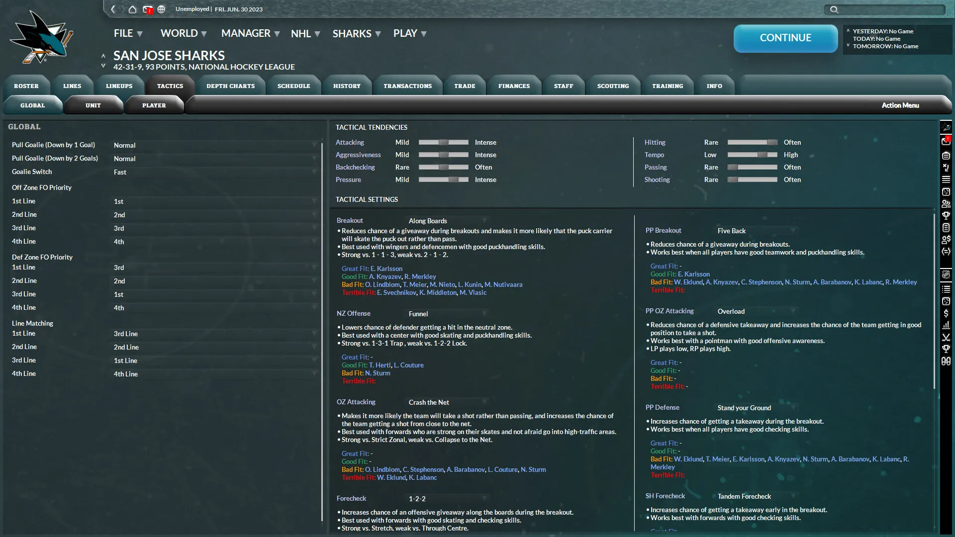 Franchise Hockey Manager 9: скриншот 4