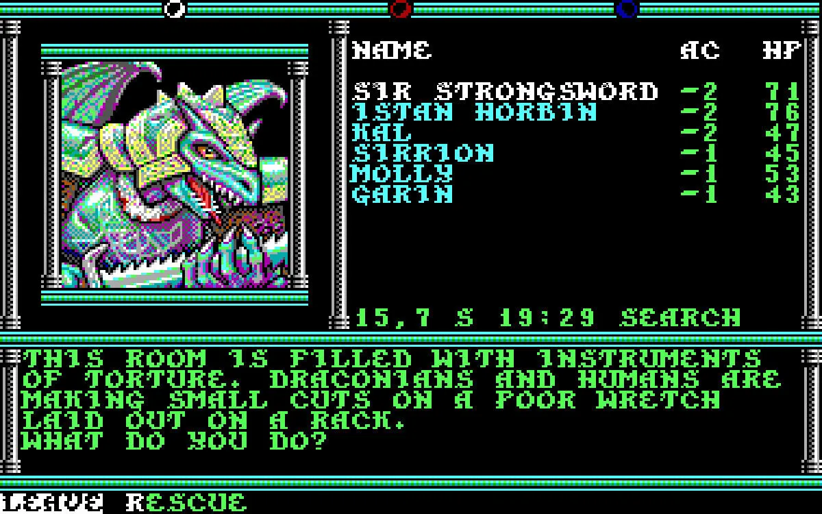 Dungeons & Dragons: Krynn Series: скриншот 3