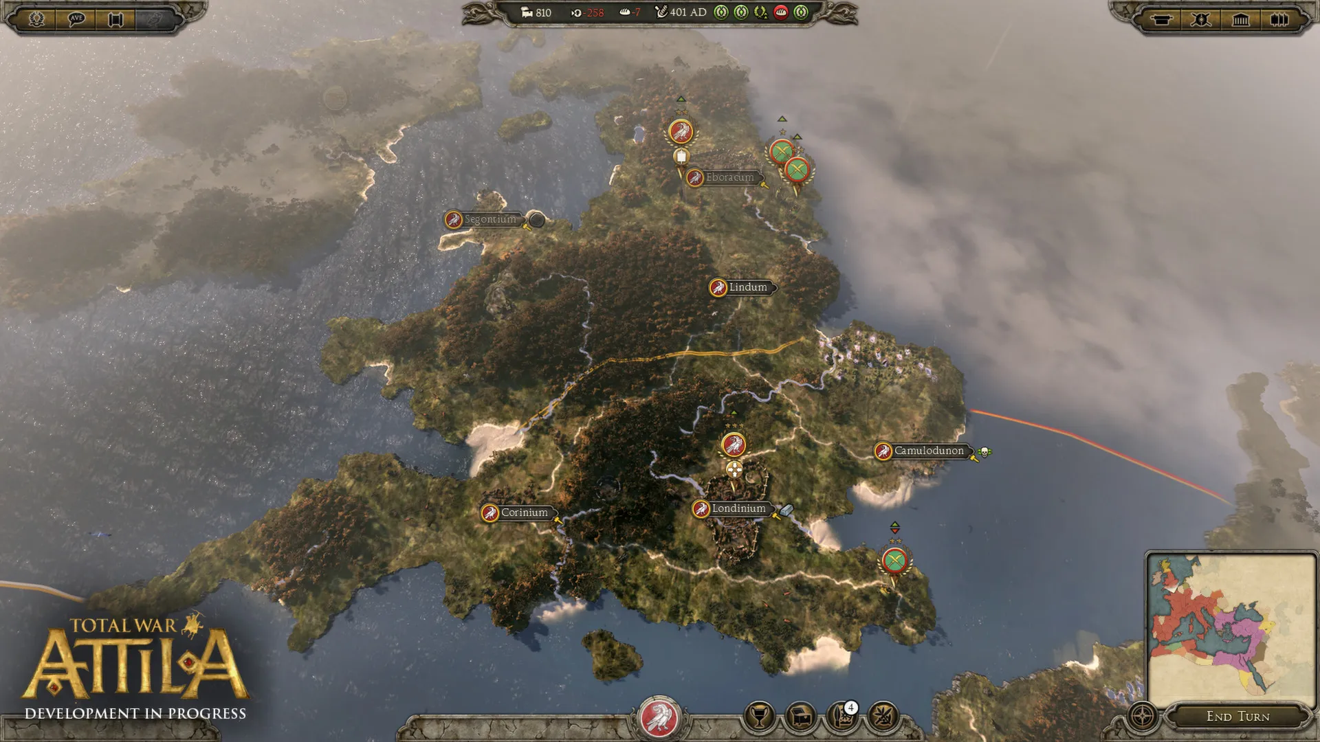 Total War: ATTILA: скриншот 6