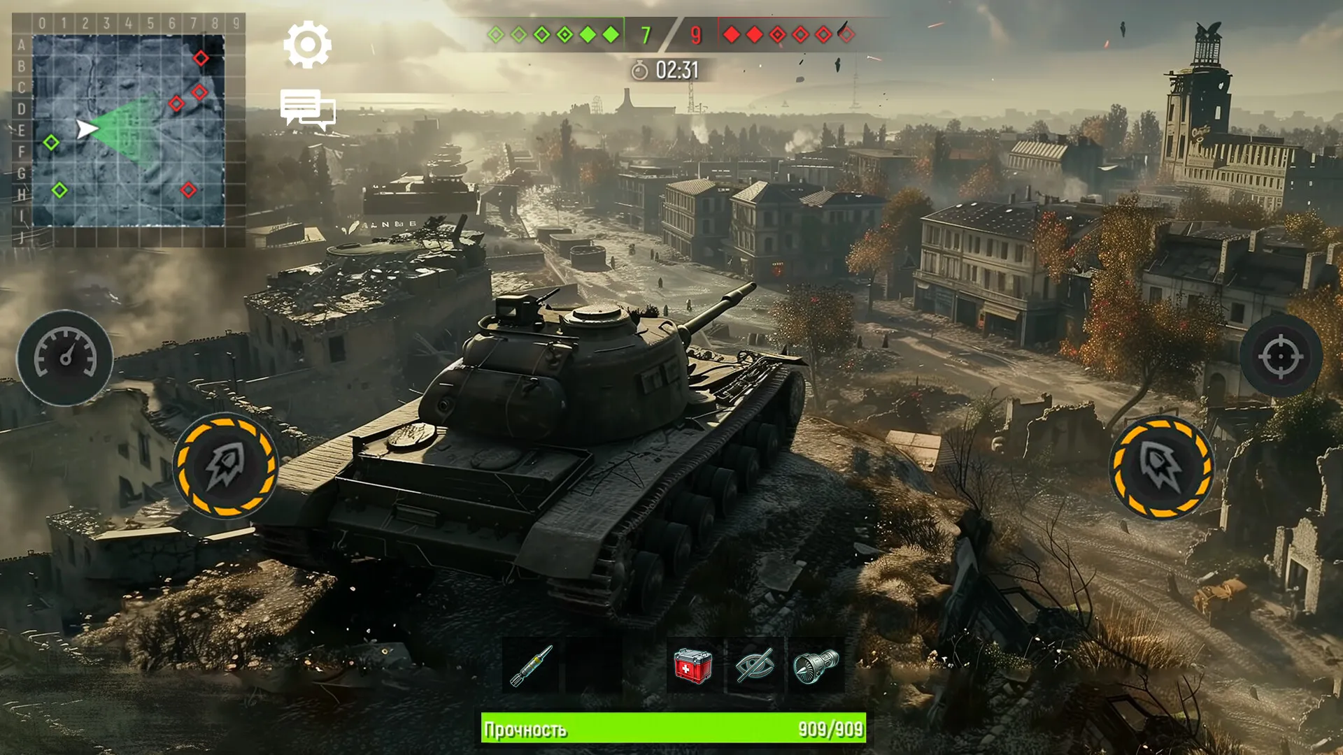 War Tanks - Танки, Сражения, PvP: скриншот 1