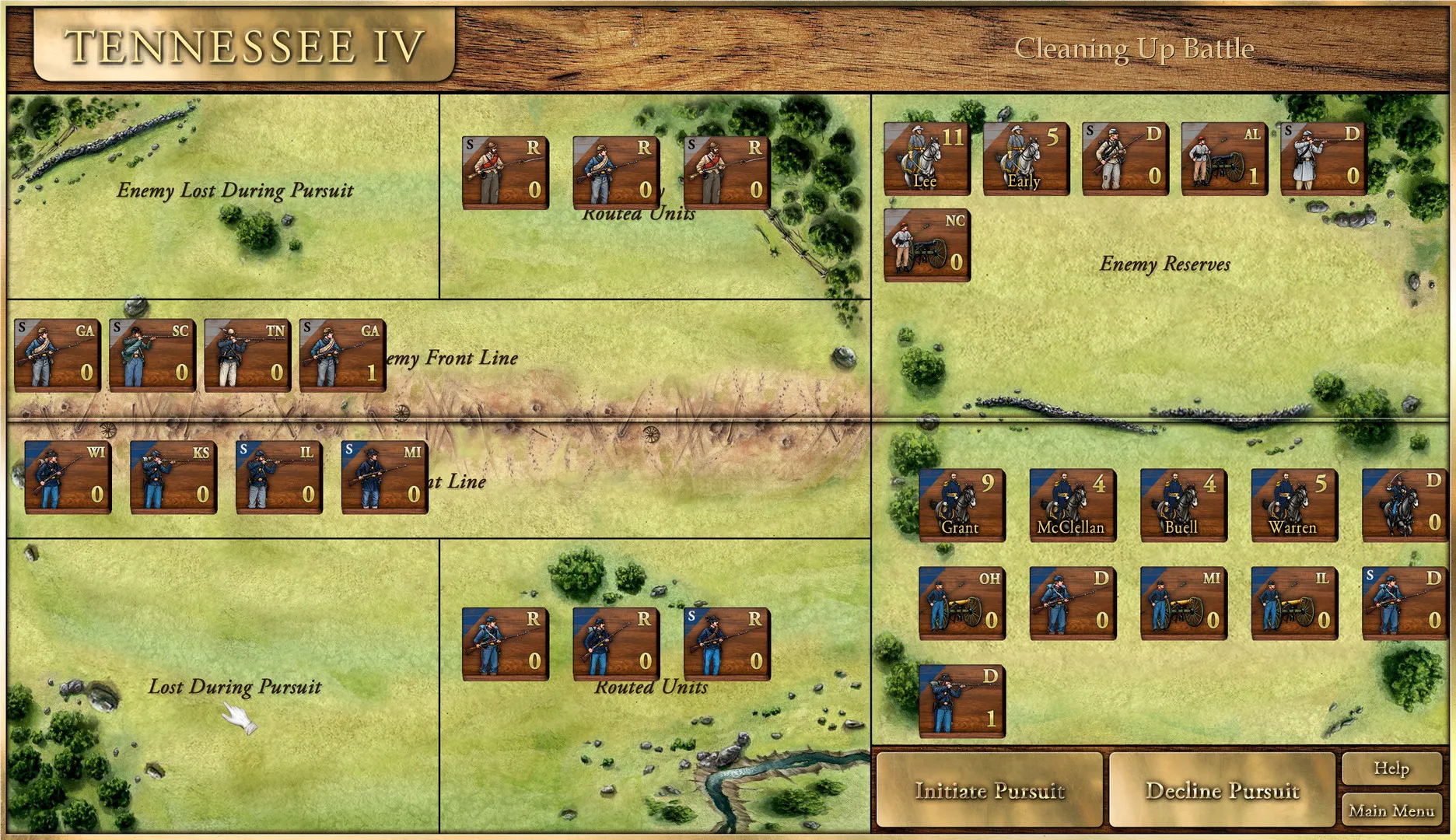 Victory and Glory: The American Civil War: скриншот 2