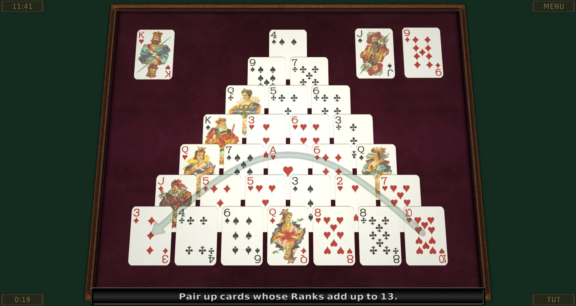 Solitaire 3D: скриншот 2