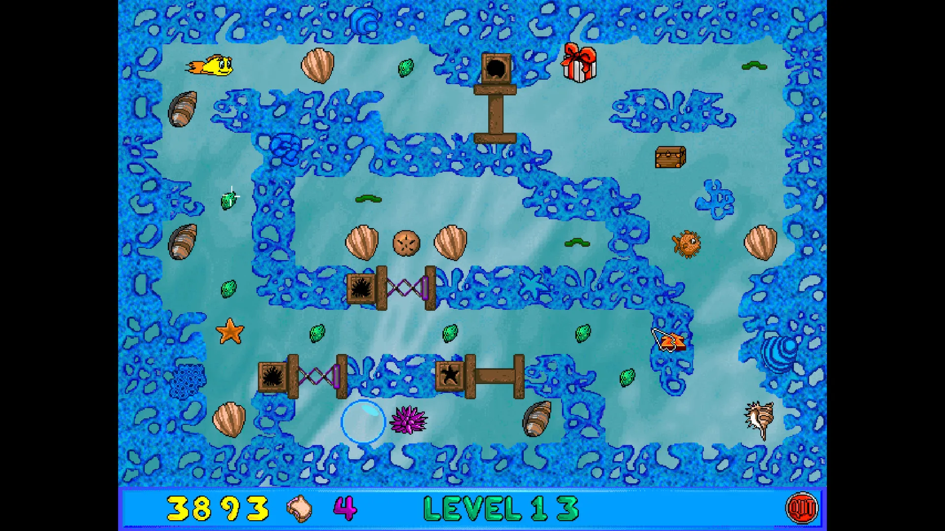 Freddi Fish and Luther's Maze Madness: скриншот 4