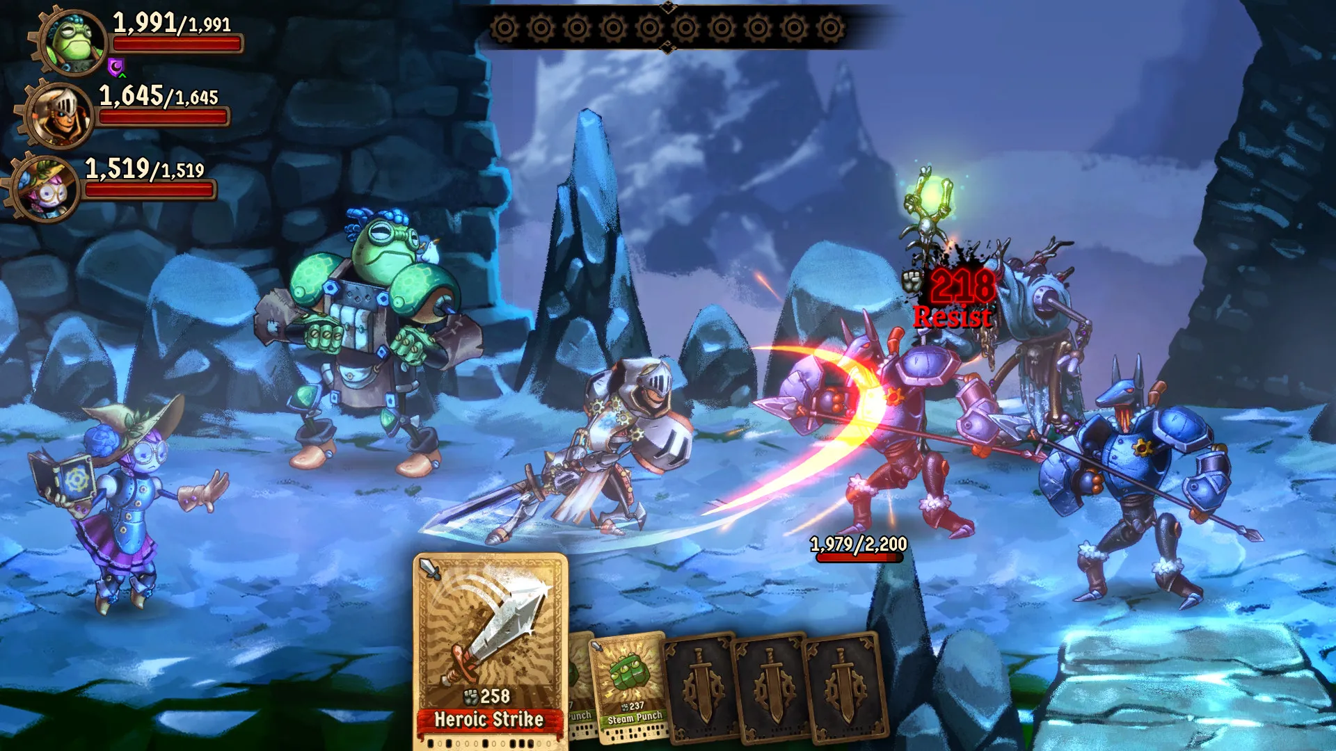 SteamWorld Quest: Hand of Gilgamech: скриншот 1
