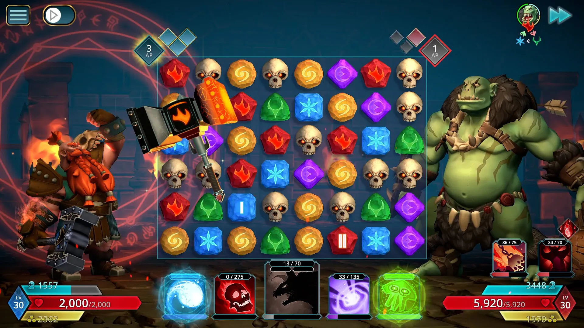 Puzzle Quest 3: скриншот 2