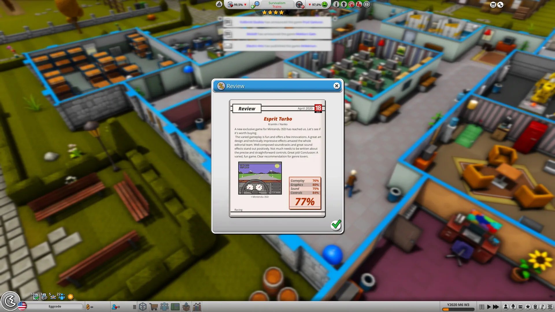 Mad Games Tycoon 2: скриншот 8