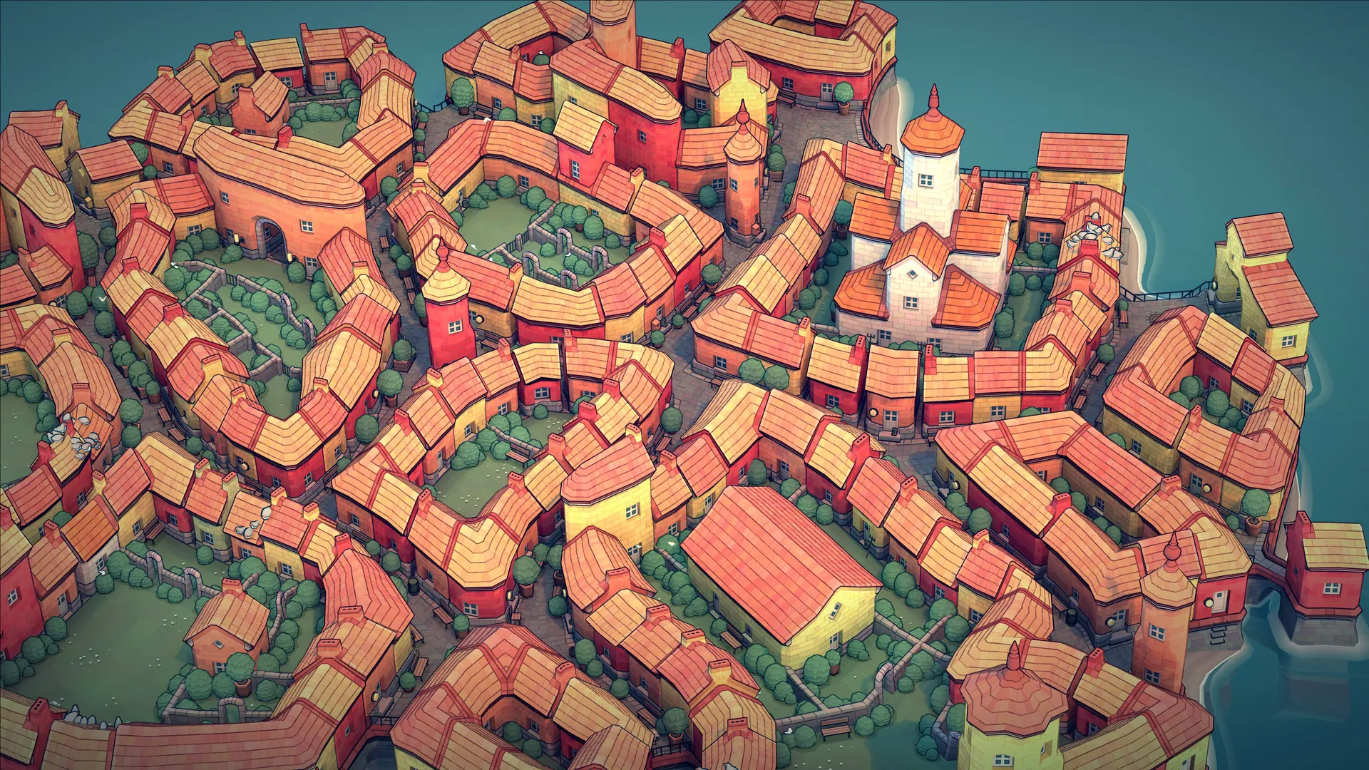 Townscaper: скриншот 5