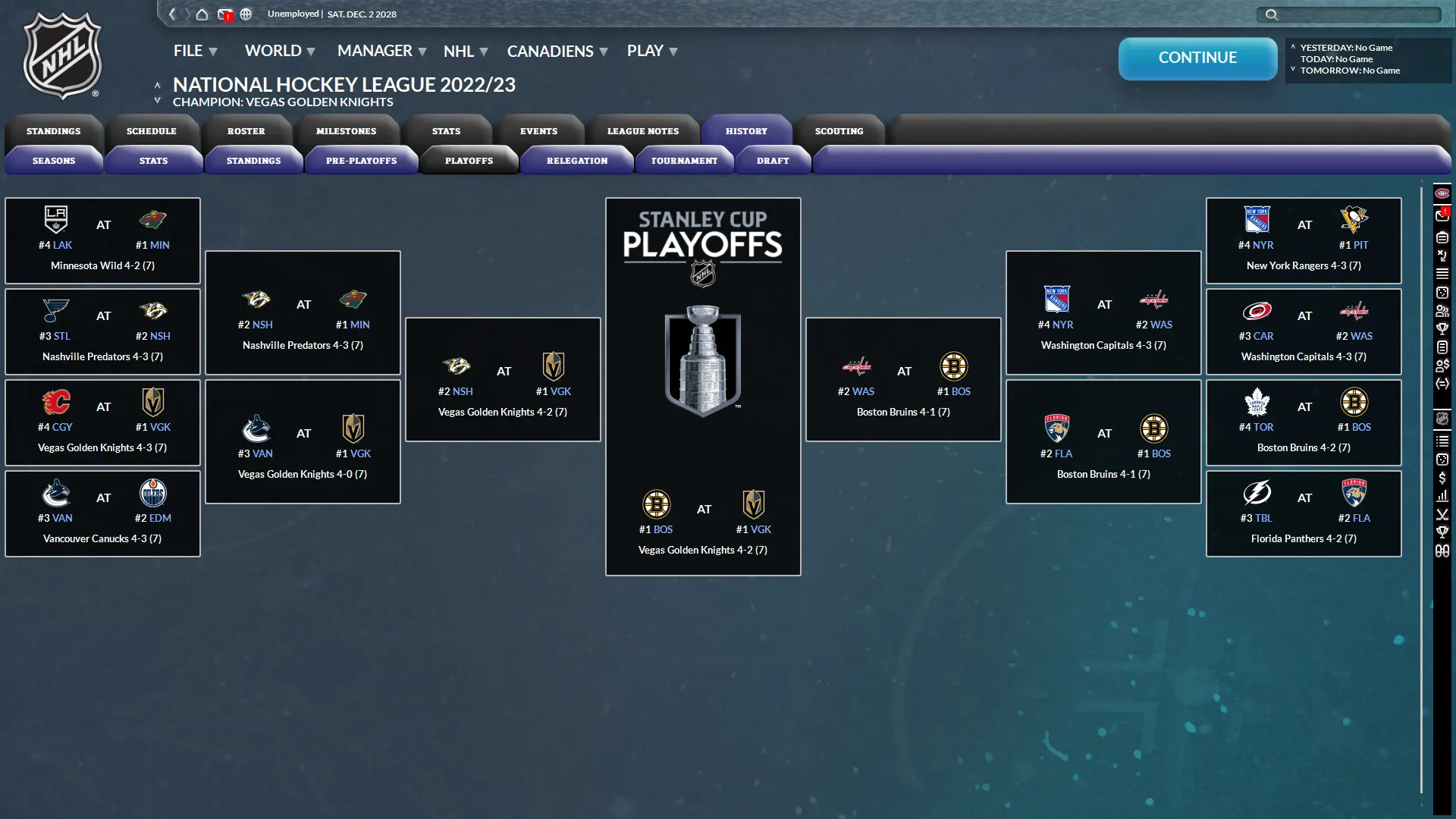 Franchise Hockey Manager 9: скриншот 8