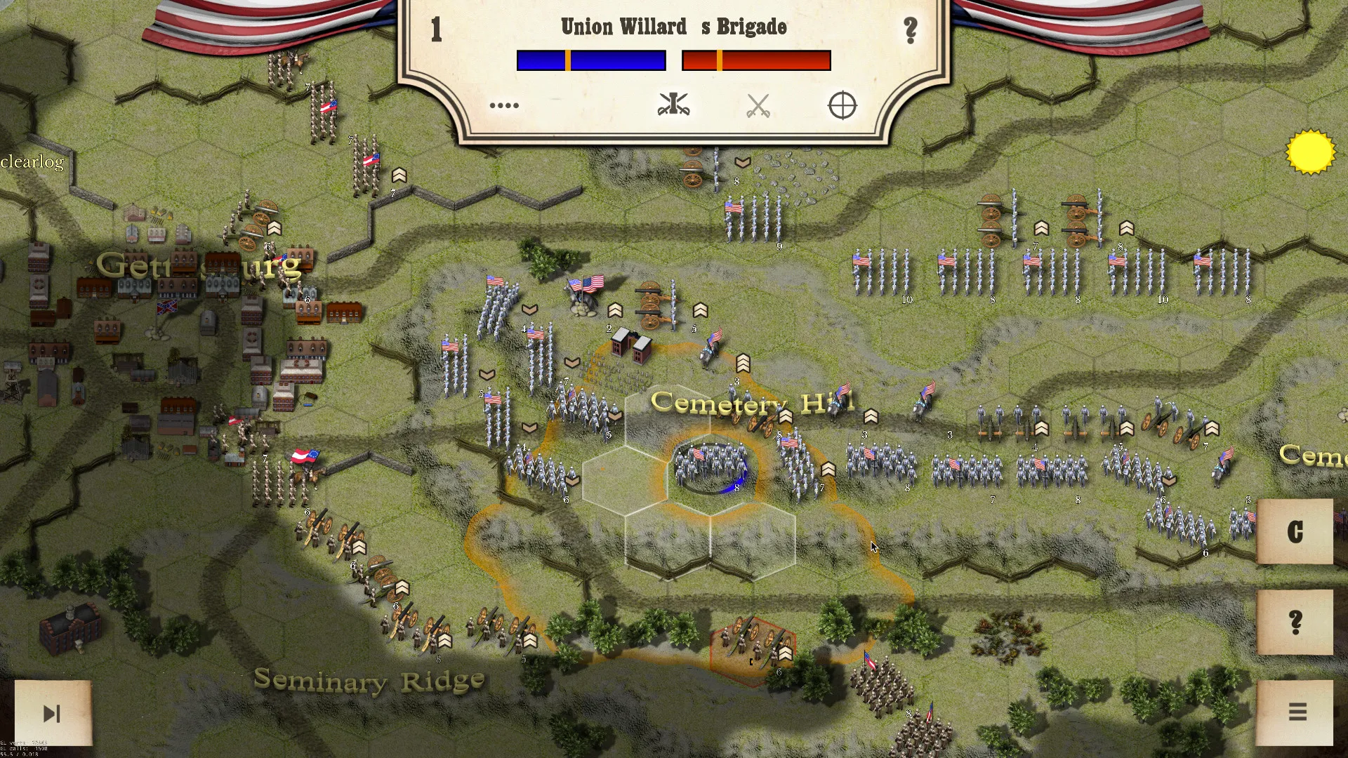 Civil War: Gettysburg: скриншот 1