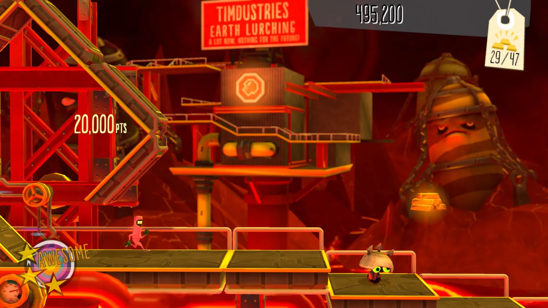 BIT.TRIP Presents... Runner2: Future Legend of Rhythm Alien: скриншот 4