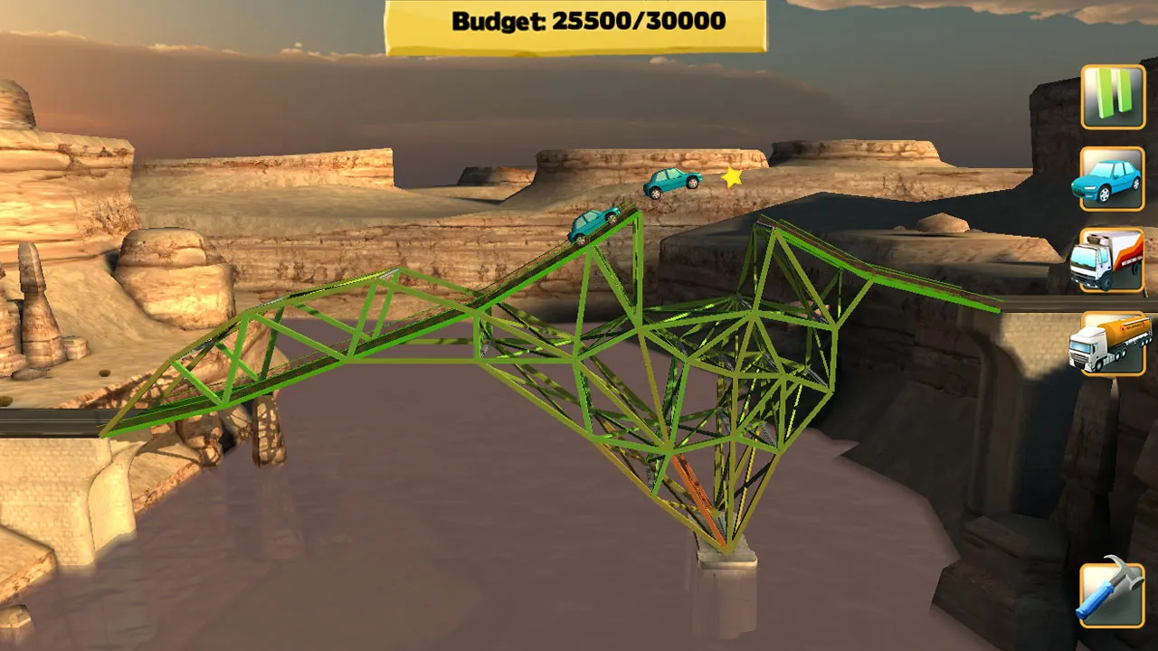 Bridge Constructor: скриншот 2