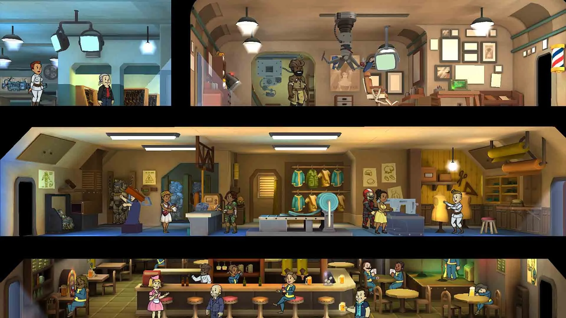 Fallout Shelter: скриншот 1