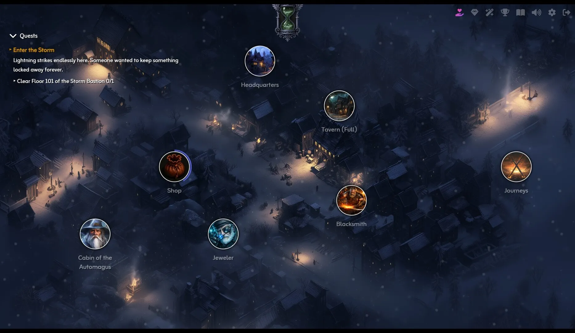 Nocturnal Quest: Ночной Поиск — Idle-RPG Приключение: скриншот 3